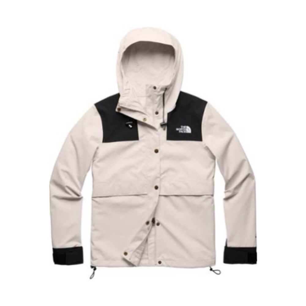 The North Face Women’s Eco Mountain Jacket S off white black hood